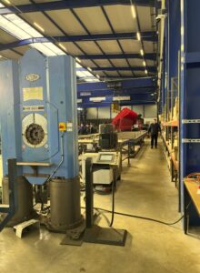 Németországi acélfeldolgozó üzem